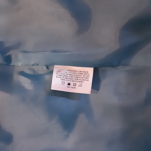 Black Blazer / Jacket with Blue Lining Size 10 - Picture 9 of 12